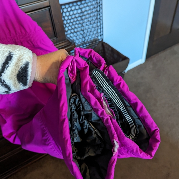 Girls LandsEnd snow pants - Picture 2 of 4